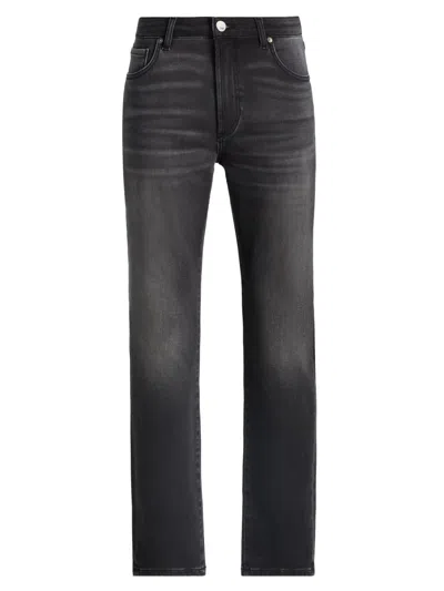 Monfrere Men's Brando Slim Straight-leg Jeans In Black