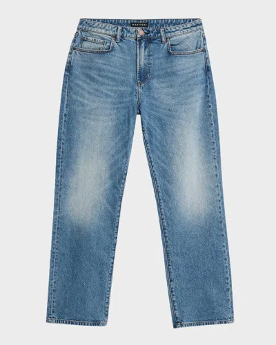 Monfrere Men's Caine Lincoln Straight-leg Jeans