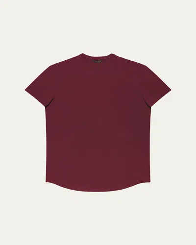 Monfrere Dann Short Sleeve Tee In Red