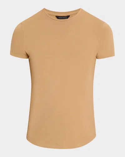 Monfrere Men's Dann Jersey T-shirt In Teak