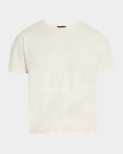 Monfrere Men's Dann Relaxed T-shirt In Vintage Blanc