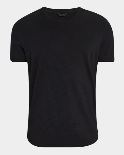 Monfrere Men's Dann Striped T-shirt In Noir Stripe