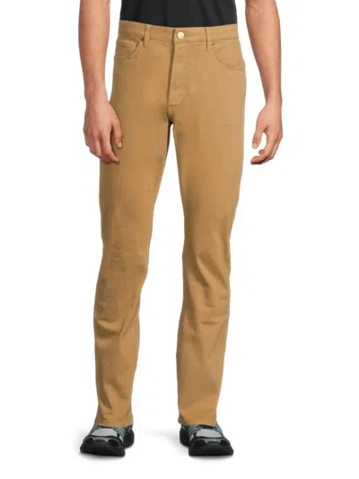Monfrere Men's Deniro Cotton-blend Slim Straight Jeans In Brown