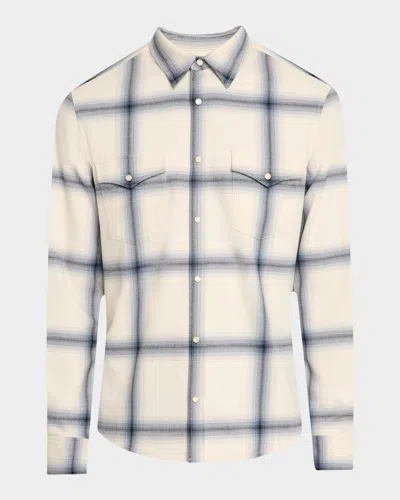 Monfrere Men's Eastwood Plaid Sport Shirt In Summit