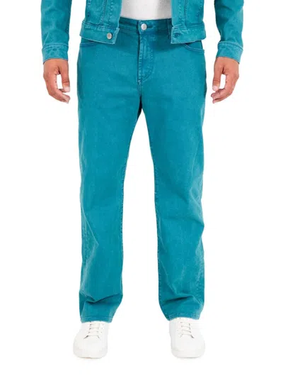 Monfrere Men's Jayden Stretch Straight-leg Jeans In Sarcelle