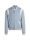 Monfrere Jeter Varsity Jacket In Blue