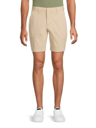 Monfrere Men's Linen-blend Dress Shorts In Beige | ModeSens