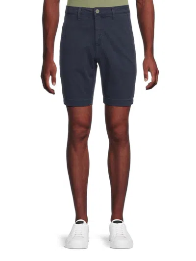 Monfrere Men's Mid-rise Chino Shorts In Navy