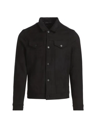 Monfrere Men's O-dean Shirt Jacket In Black