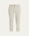 Monfrere Men's Parisian Luxe Brando Khaki Pants In White