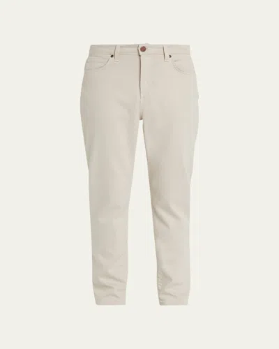 Monfrere Men's Parisian Luxe Brando Khaki Pants In White