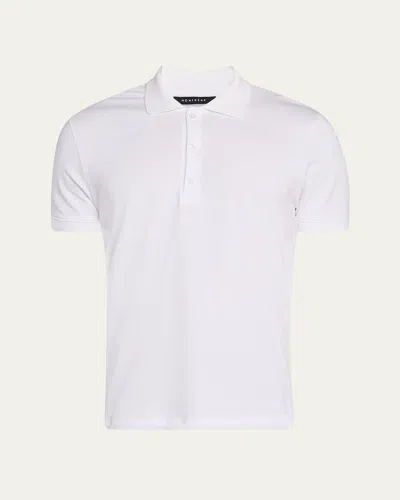 Monfrere Men's Pierce Polo Shirt In Blanc