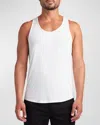 Monfrere Men's Travis Stretch-knit Tank Top In Stingray