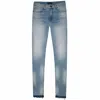 Monfrere Mid Rise Greyson Jeans In Beverly Hill In Multi
