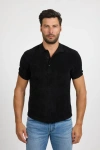 Monfrere Monfrère Pierce Polo In Black
