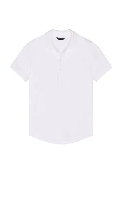 Monfrere Pierce Polo In Blanc