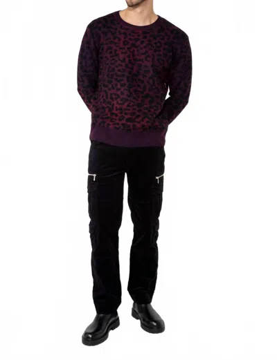 Monfrere Tactical Needle Cord Cargo Pants In Noir In Black