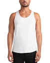 Monfrere Men's Travis Stretch-knit Tank Top In Blanc