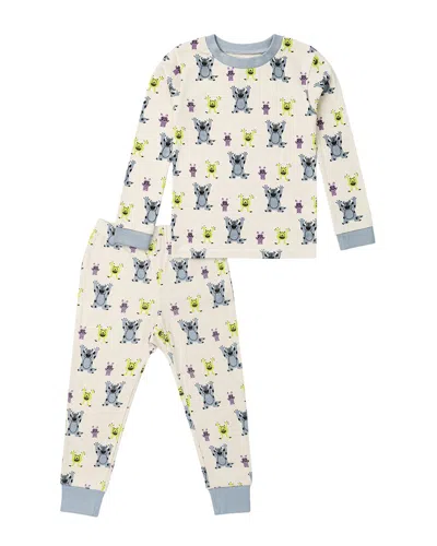 Monica + Andy Kids'  2pc Pajama Set In Animal Print