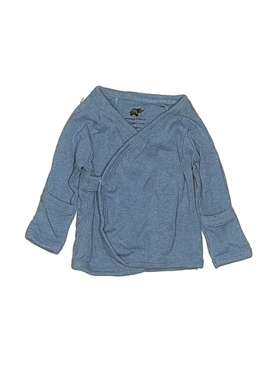 Pre-owned Monica + Andy Babies' 3/4 Sleeve T-shirt In Blue