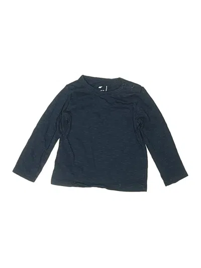 Pre-owned Monica + Andy Kids' 3/4 Sleeve T-shirt In Blue