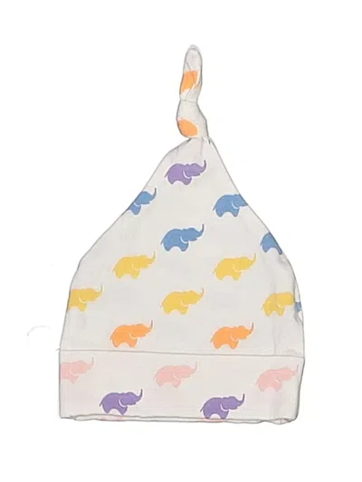 Pre-owned Monica + Andy Kids' Beanie Hat In White