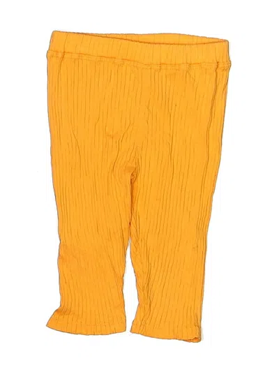 Pre-owned Monica + Andy Kids' Casual Pants In Yellow