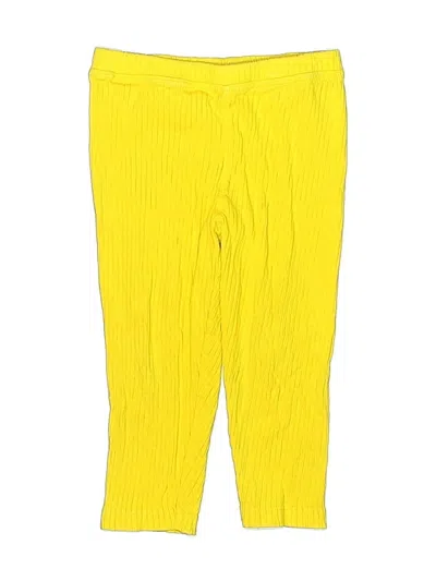 Pre-owned Monica + Andy Kids' Casual Pants In Yellow