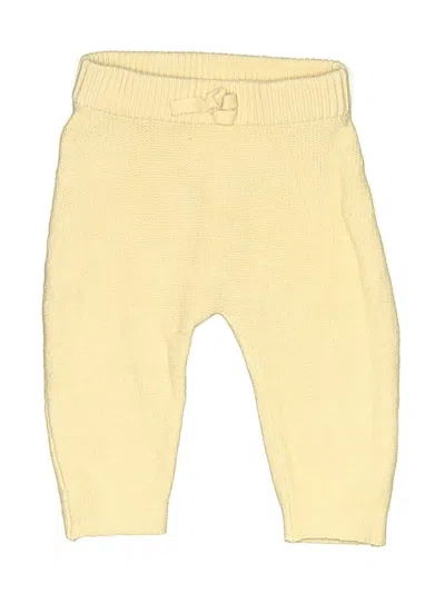 Pre-owned Monica + Andy Babies' Casual Pants In Yellow