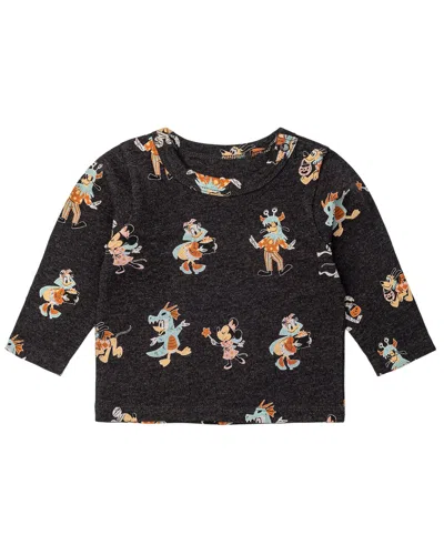 Monica + Andy Kids'  Crewneck T-shirt In Black