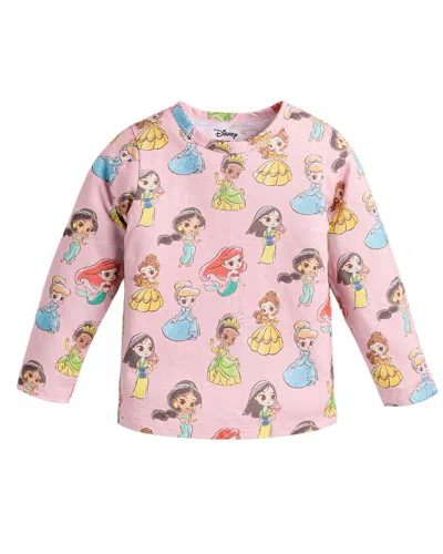 Monica + Andy Kids'  Crewneck T-shirt In Pink