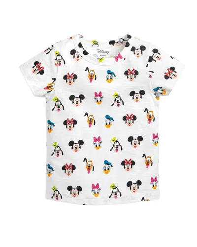 Monica + Andy Kids'  Crewneck T-shirt In White