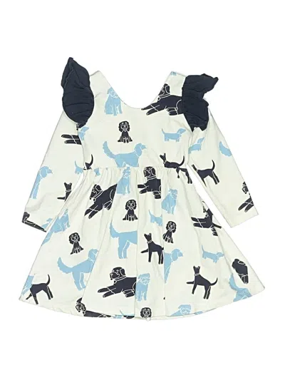 Pre-owned Monica + Andy Kids' Dress In Blue