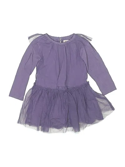 Pre-owned Monica + Andy Kids' Dress In Purple