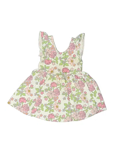 Pre-owned Monica + Andy Kids' Dress In White