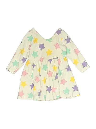 Pre-owned Monica + Andy Kids' Dress In White