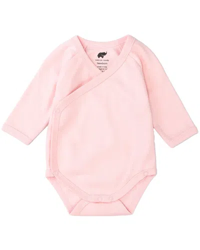 Monica + Andy Kids'  Lucky Bodysuit In Pink