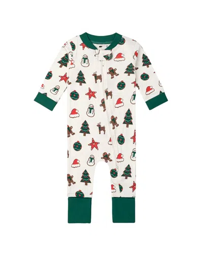 Monica + Andy One-piece Baby Pajama In Multi