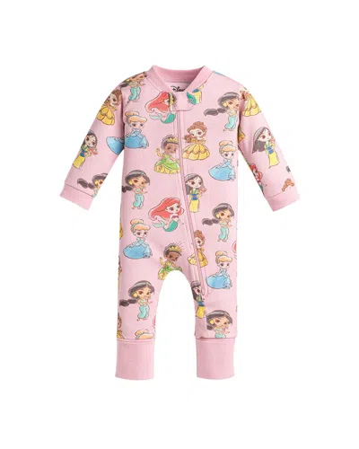 Monica + Andy Babies'  One-piece Pajama In Pink