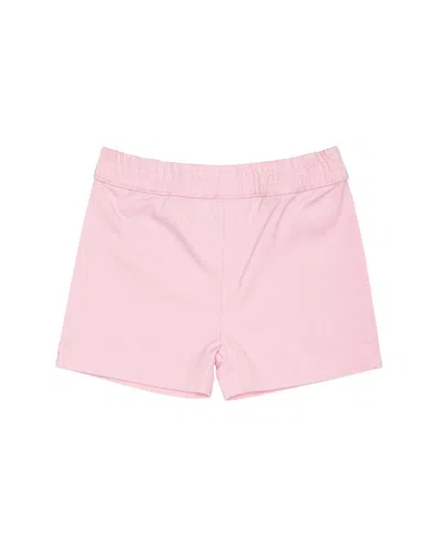 Monica + Andy Kids'  Organic Everyday Twill Shorts In Pink