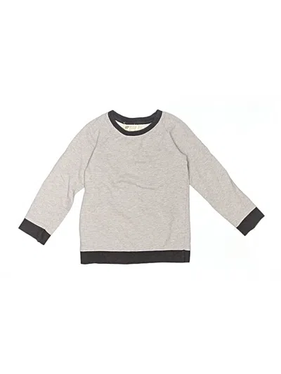 Pre-owned Monica + Andy Kids' Pullover Sweater In Gray
