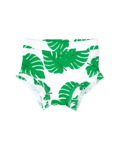 Monica + Andy Kids'  Ruffle Bottoms In Green