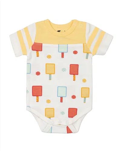 Monica + Andy Kids'  Sporty Bodysuit In Multi