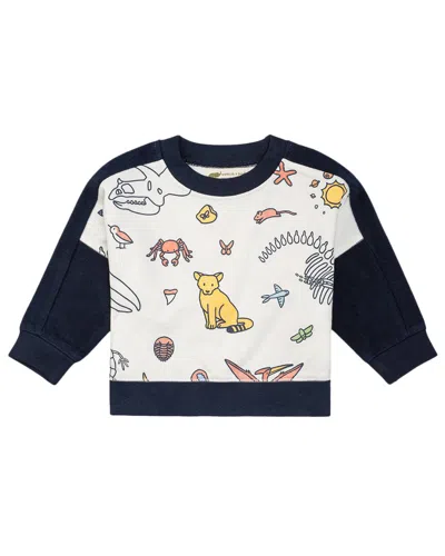 Monica + Andy Kids'  Sporty Sweatshirt In Black
