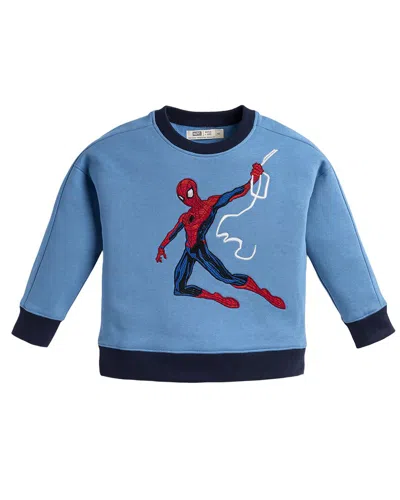Monica + Andy Kids'  Sporty Sweatshirt In Blue