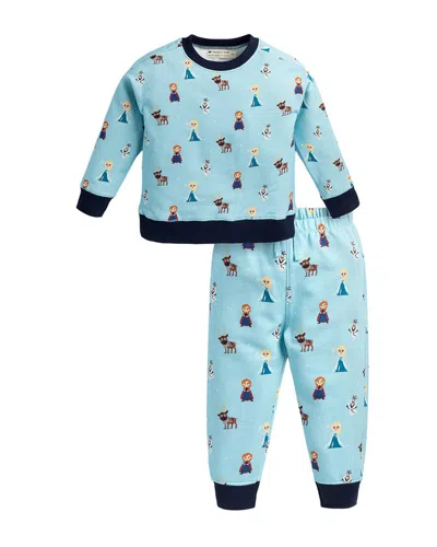Monica + Andy Kids'  Sporty Sweatsuit Bundle In Blue