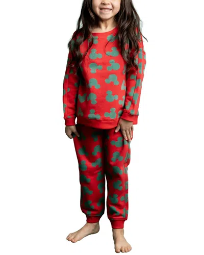 Monica + Andy Kids'  Sporty Sweatsuit Bundle In Red
