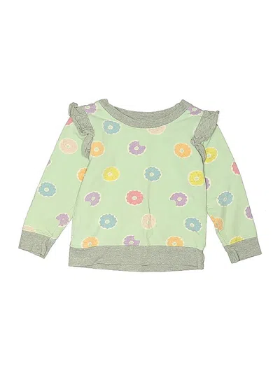 Pre-owned Monica + Andy Kids' Sweatshirt In Green