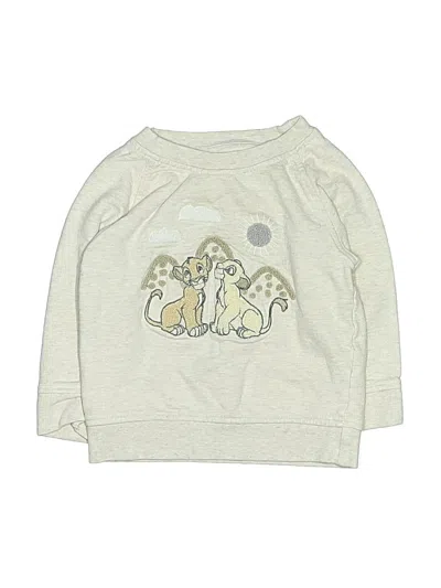 Pre-owned Monica + Andy Kids' Sweatshirt In Tan