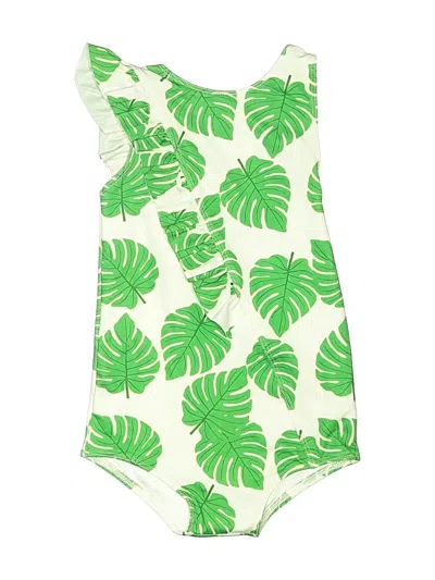 Pre-owned Monica + Andy Kids' Swimsuit Cover Up In Green